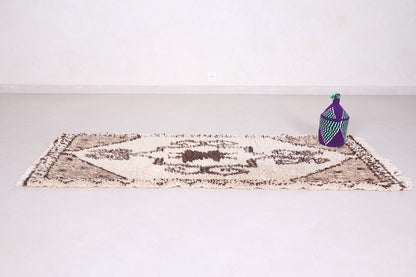 Fabulous Beniourain rug 2.7 X 6.5 Feet