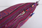 Vintage handmade moroccan kilim pillow 14.5 INCHES X 22 INCHES