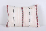 Vintage moroccan handwoven kilim pillow 16.1 INCHES X 22 INCHES