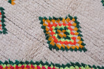 Vintage moroccan azilal rug 4.6 X 8.6 Feet