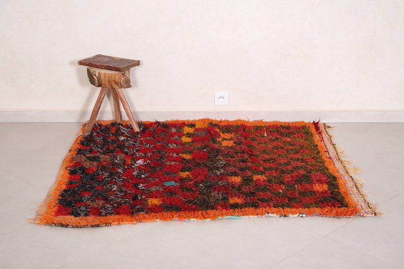 Nuloom Moroccan Square Rug 4.4 x 4.9 FT - Bold Handmade Carpet - moroccan rug