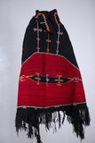 Vintage moroccan cape, handmade berber cape
