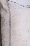 Vintage moroccan handwoven kilim pillow 18.5 INCHES X 19.2 INCHES