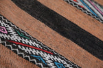 Vintage Berber kilim 5ft x 8.6ft