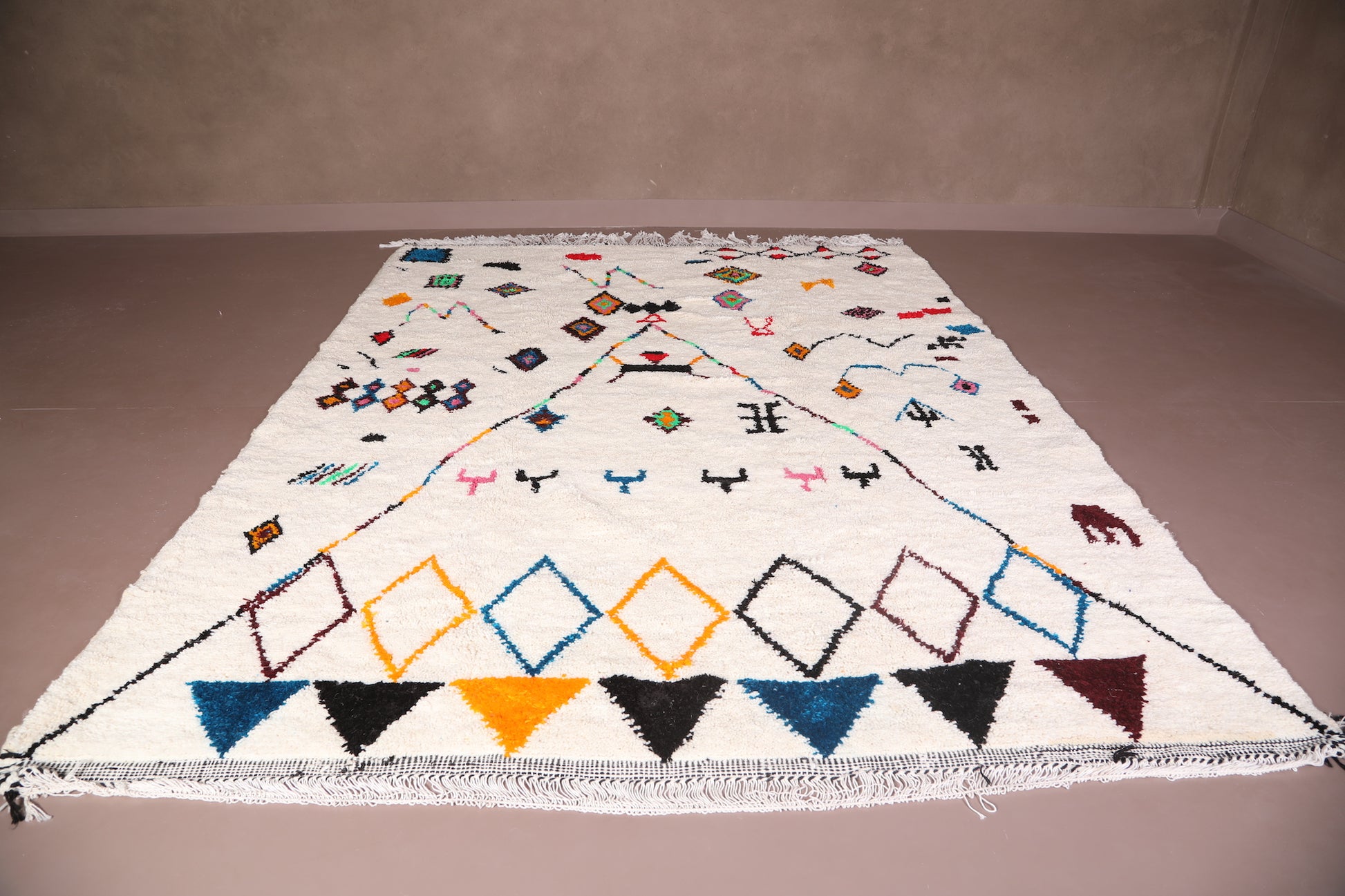 Custom Moroccan rug - azilal berber rug morocco