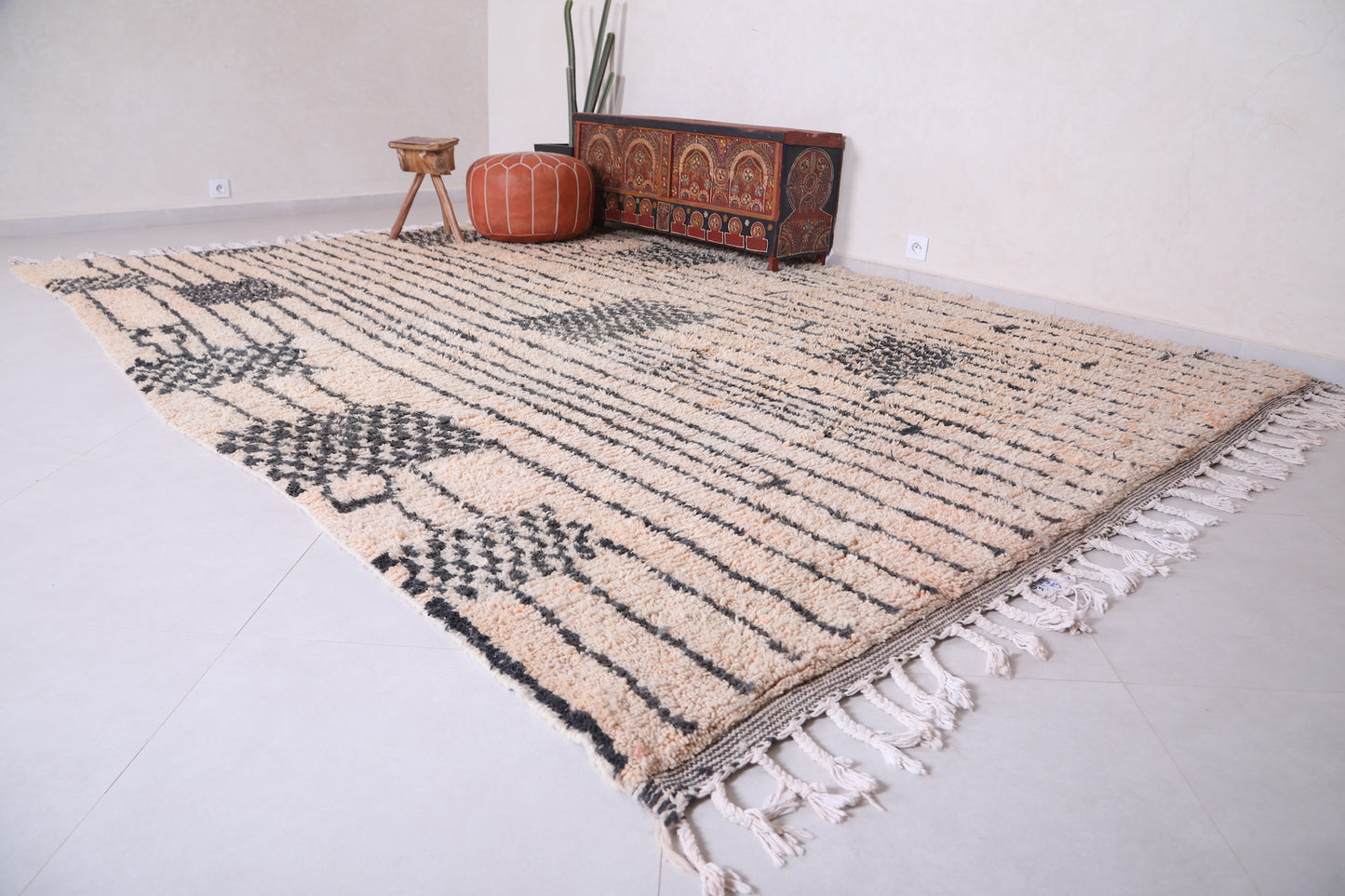 Shag Moroccan rug - Berber rug - Custom Rug