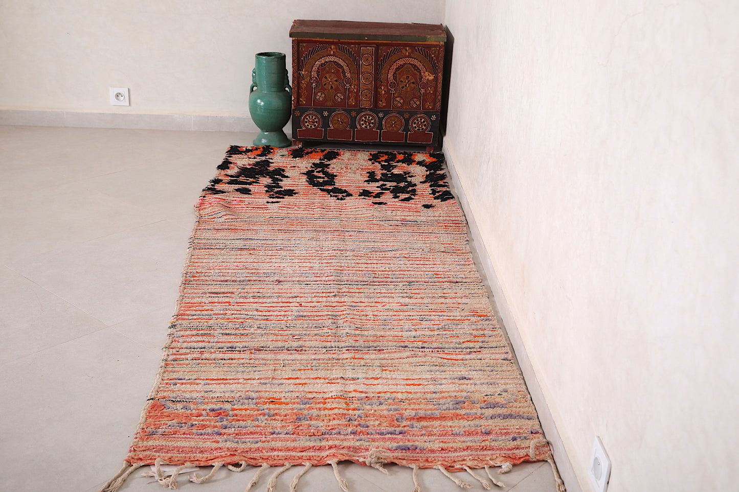 Runner Moroccan rug 3.1 FT X 7.9 FT