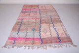 Handmade moroccan berber rug 5.8 FT X 9.1 FT