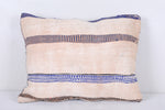 Vintage moroccan handwoven kilim pillow 17.7 INCHES X 22.4 INCHES
