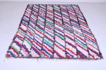 Moroccan shag rug 5.5 X 8.2 Feet
