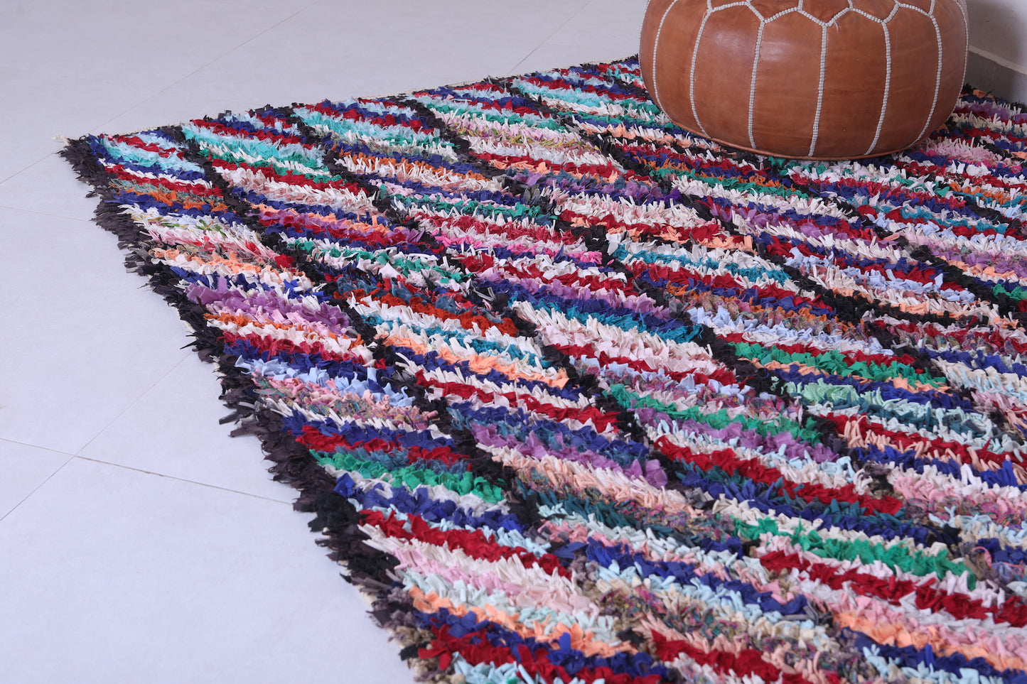 Moroccan shag rug 5.5 X 8.2 Feet