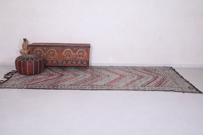 Vintage Moroccan Runner Rug 5.1 X 11.5 Feet