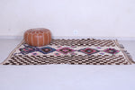 Vintage Moroccan azilal rug 4.5 X 6.9 Feet