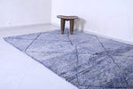 Dark Blue Moroccan rug - Handmade Moroccan rug shag