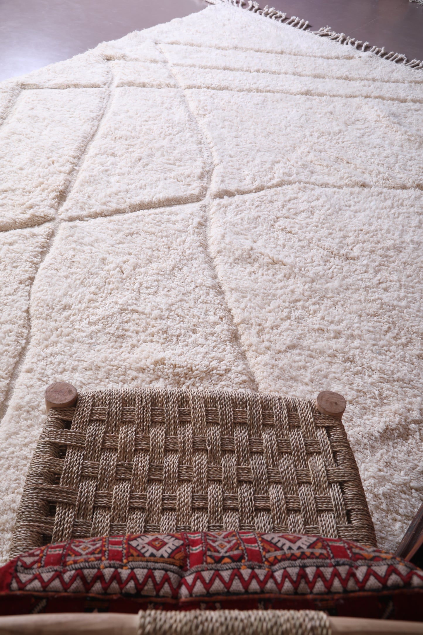 Custom Moroccan rug - beni ourain wool carpet