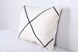 Vintage moroccan handwoven kilim pillow 15.3 INCHES X 19.6 INCHES