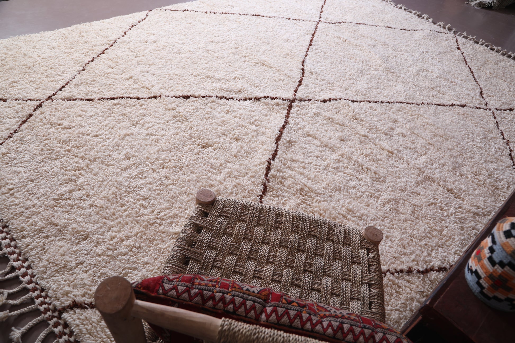 Handmade Beni Ourain Rug - All wool berber rug - Custom Rug