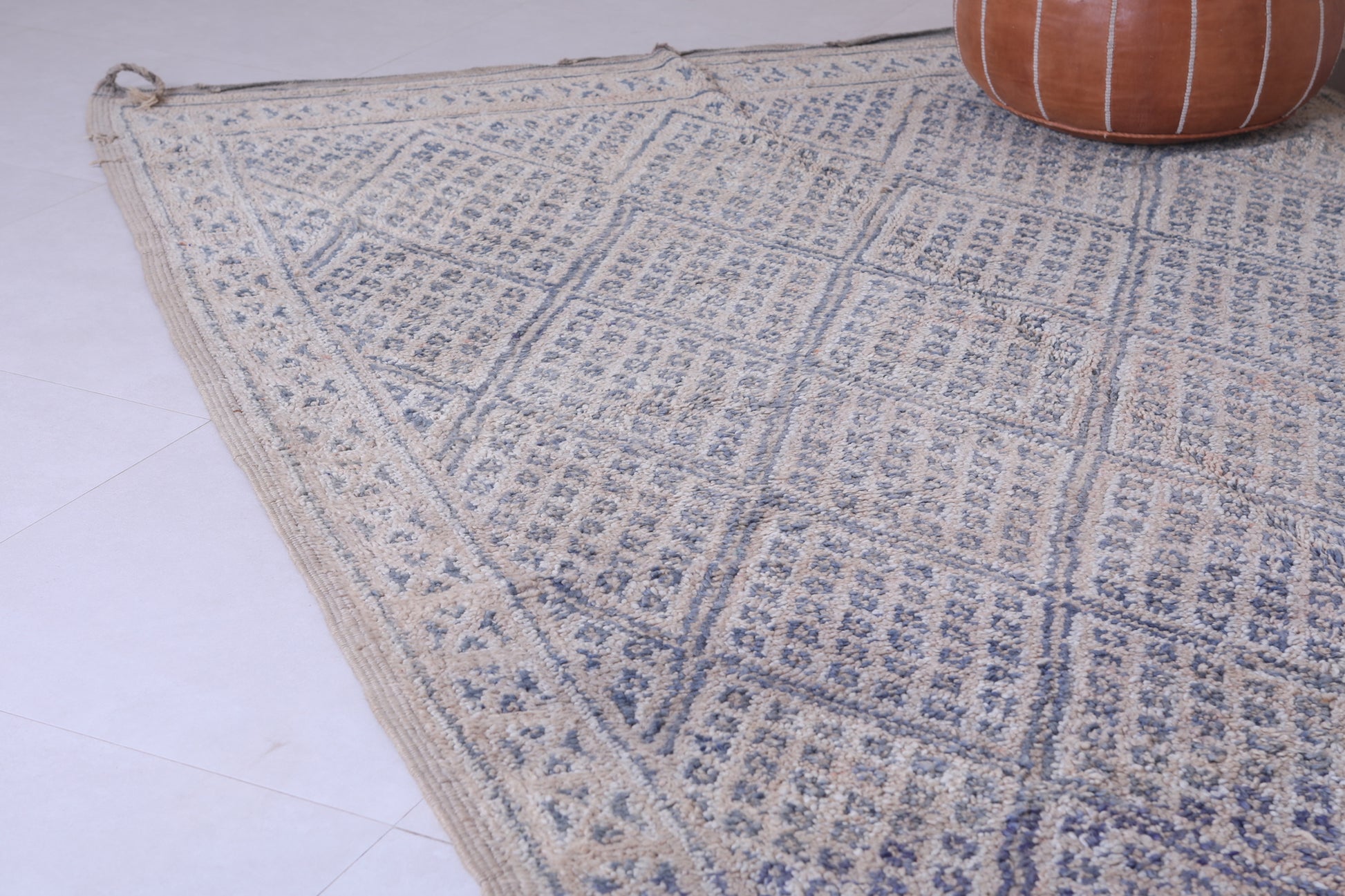 Vintage moroccan rug 6.2 X 11.9 Feet