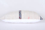 Vintage handmade moroccan kilim pillow 13.7 INCHES X 21.6 INCHES