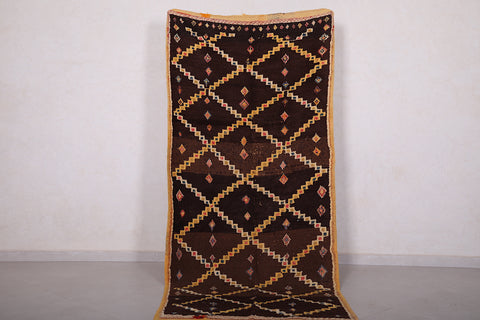 Wool Moroccan rug 3.5 X 8 Feet