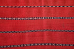 Vintage Flat woven kilim 2.7 FT X 4.6 FT