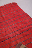 Vintage Flat woven kilim 2.7 FT X 4.6 FT