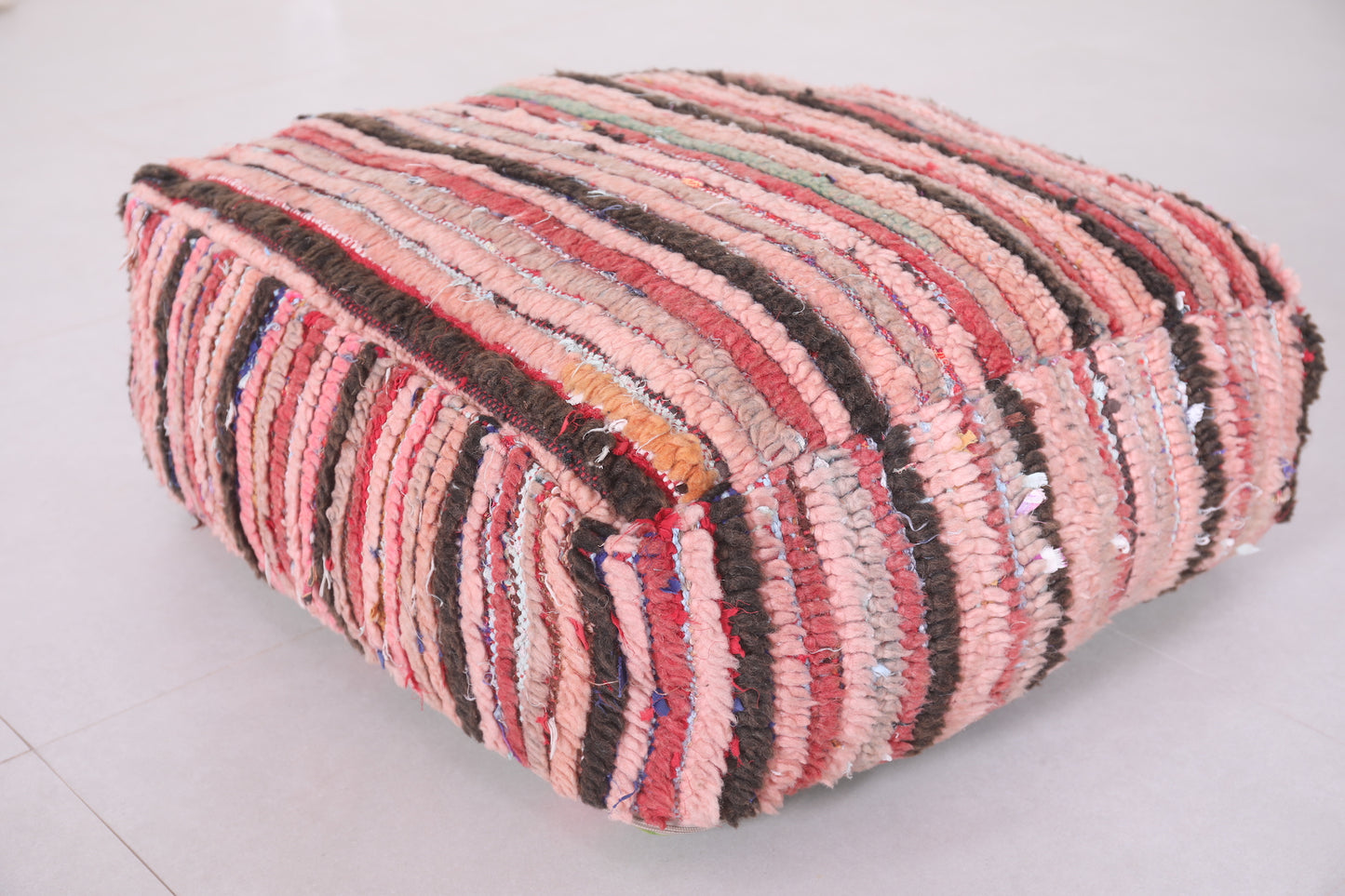 Hand Woven berber Moroccan Ottoman Pillow