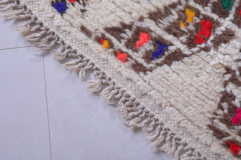 Vintage Berber Rug - Geometric Handwoven 5.4 X 8.8 Feet - Azilal rugs