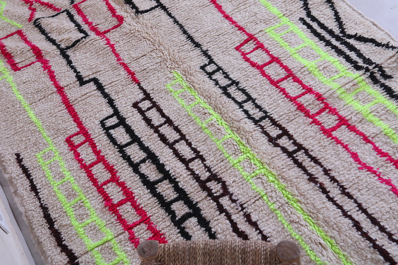 Berber azilal rug 4.3 X 7.8 Feet