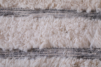 Moroccan Handmade beni ourain rug 5.7 X 7.8 Feet