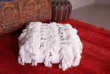 Moroccan woven handwoven berber kilim pouf