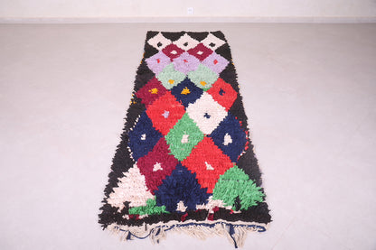 Moroccan runner rug 3.1 X 8.1 Feet