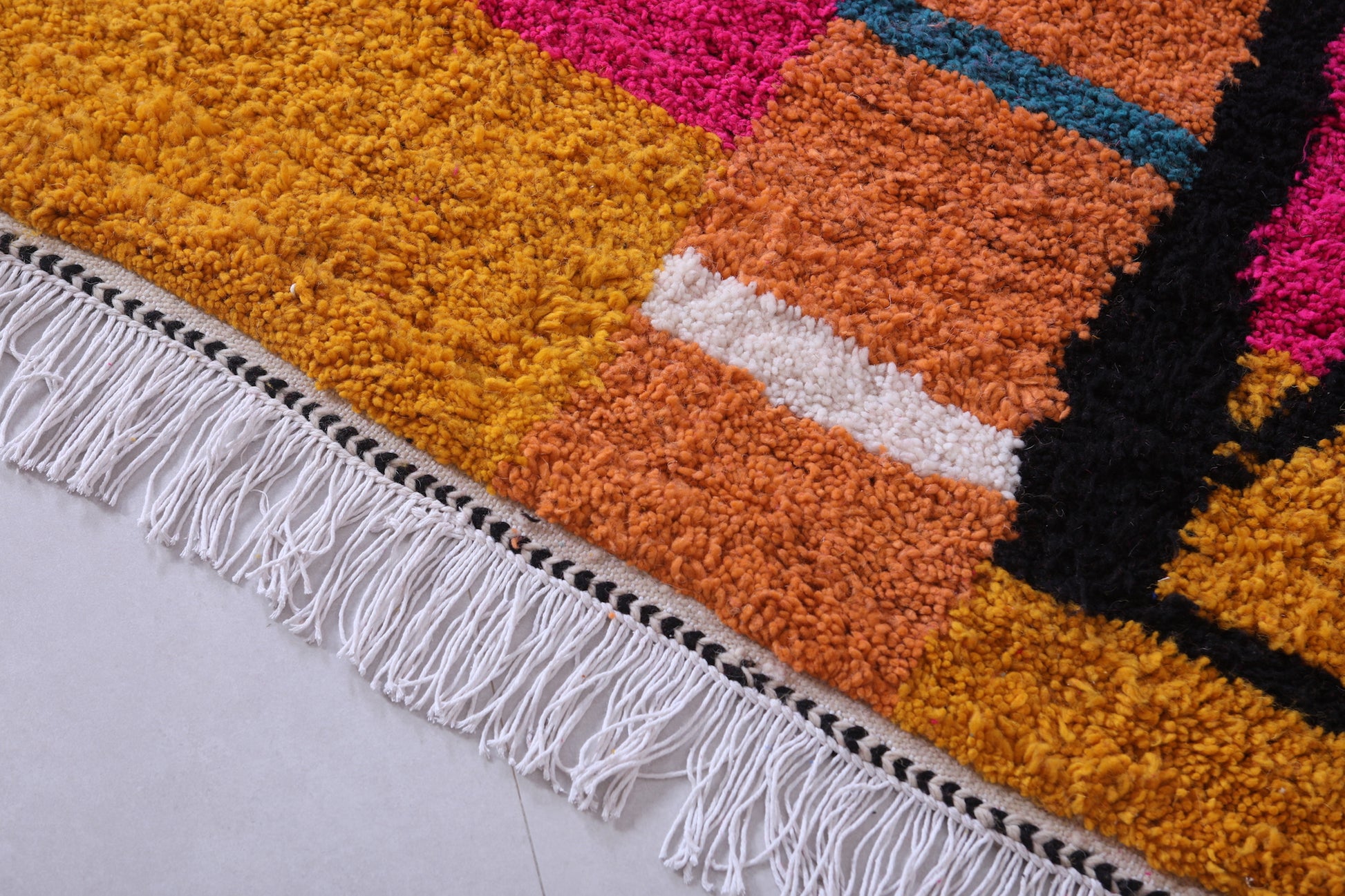 Colorful Moroccan rug - Shag Moroccan rug - Custom Rug