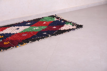 Moroccan runner rug 3.1 X 8.1 Feet