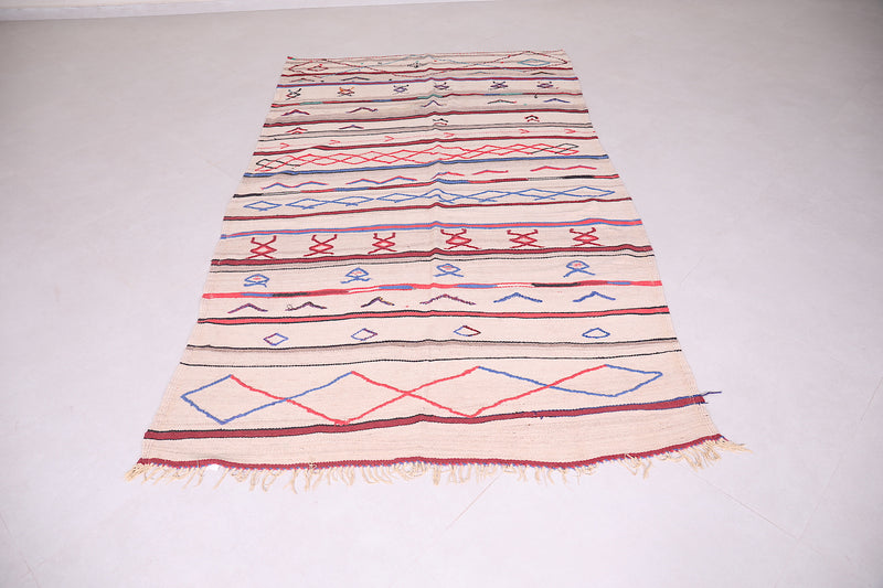 Colorful Azilal Rug – 4.8 X 8.2 Feet | Moroccan Artisan Masterpiece - Azilal rugs