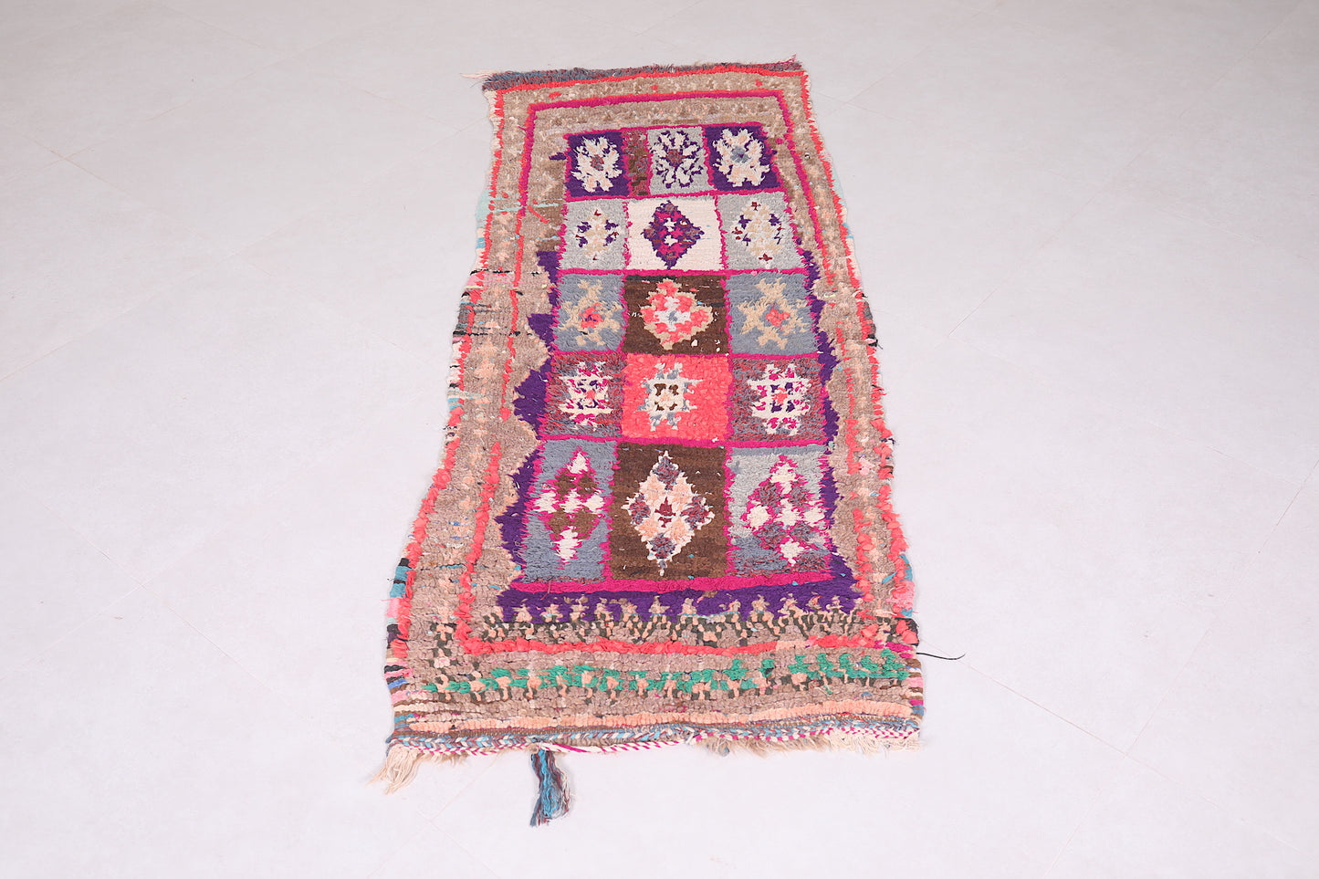 Moroccan Berber Runner rug 2.3 X 5.9 Feet