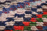 Checkered moroccan rug 2.7 X 5 Feet
