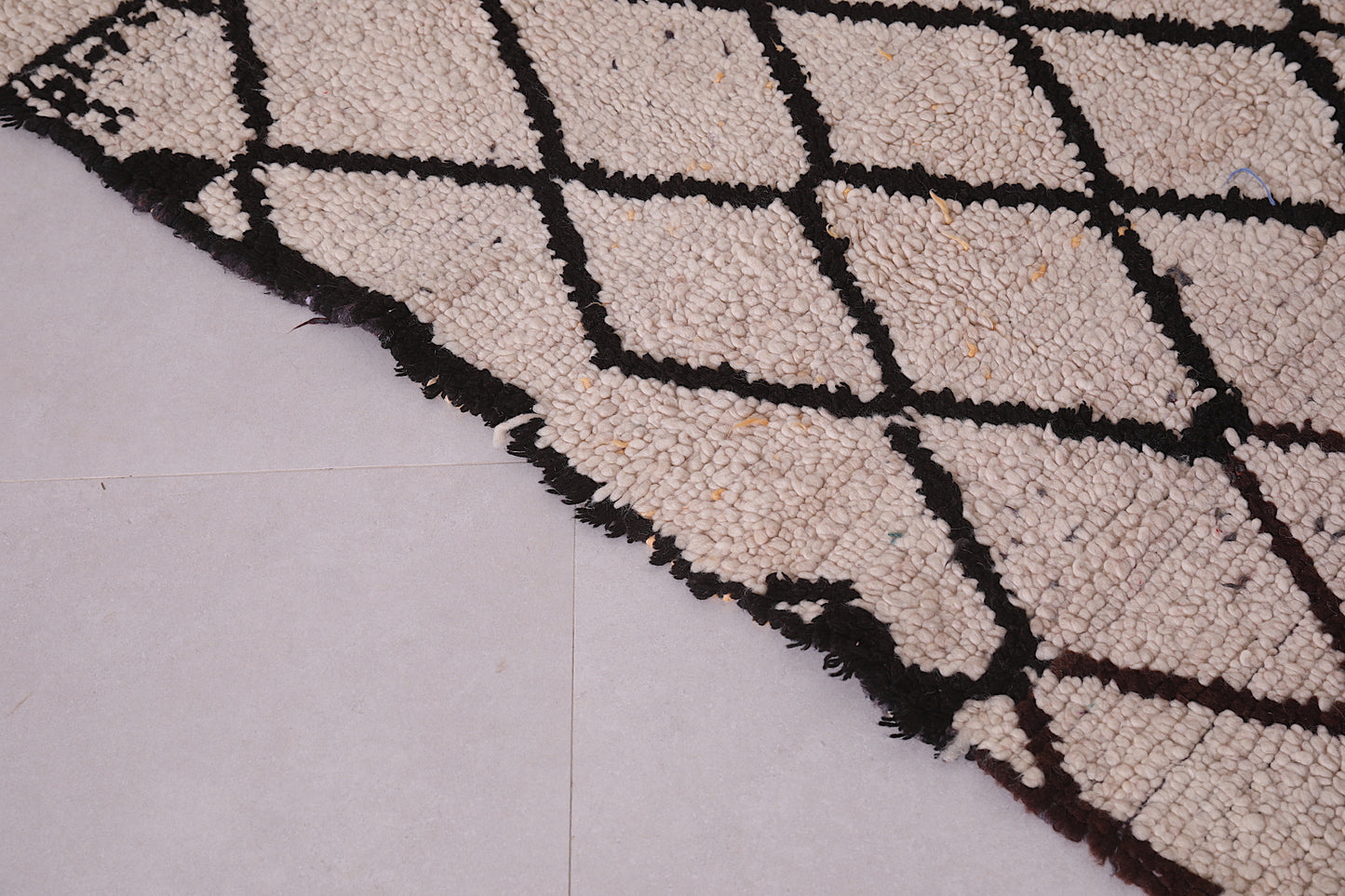azilal Beni ourain rug 3.3 X 6.6 Feet