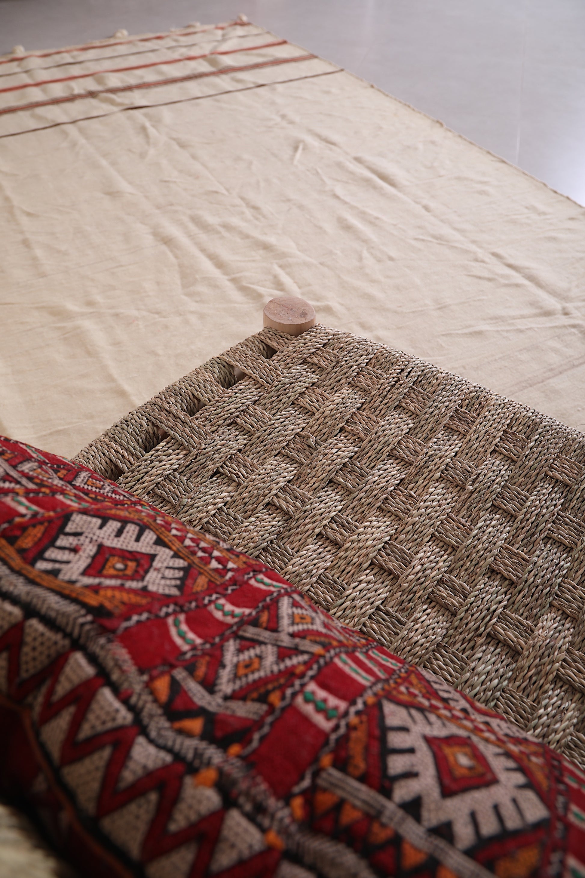 Moroccan kilim rug 5.5 FT X 11.4 FT