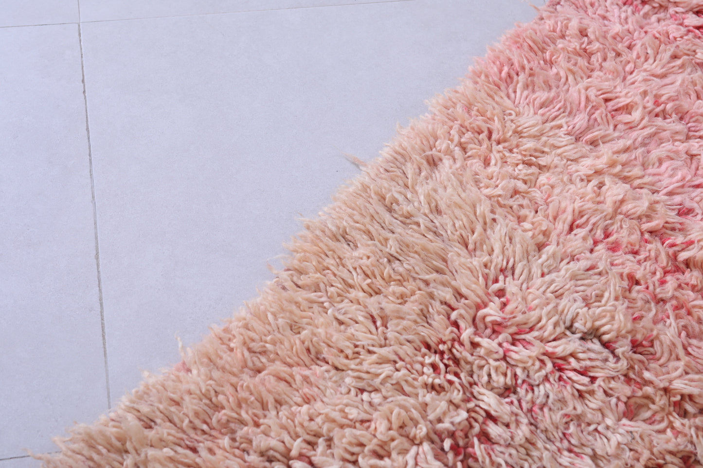 moroccan rug Pink 4.9 X 10.2 Feet