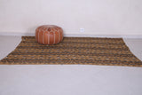 Vintage handwoven african fabric 5 FT X 6.9 FT