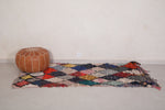 moroccan boucherouite runner rug 3 X 6.6 Feet