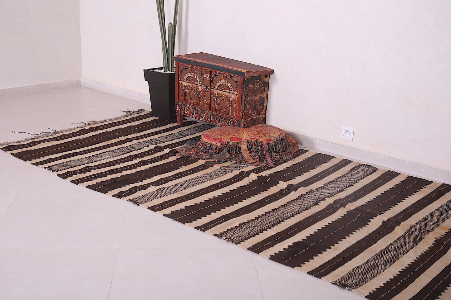 Moroccan berber rug 4.8 FT X 12.8 FT