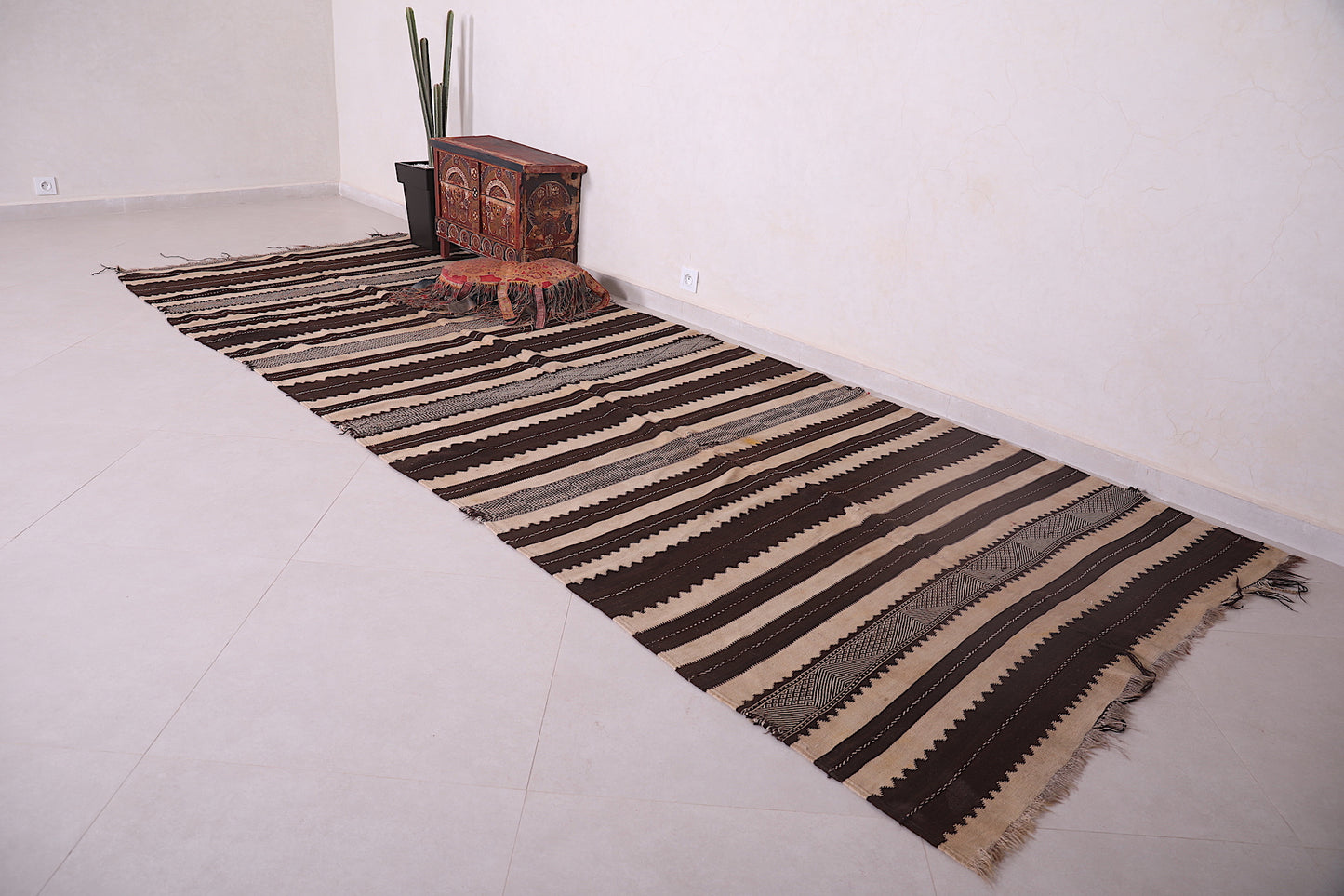 Moroccan berber rug 4.8 FT X 12.8 FT