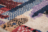 Handmade Berber Area Rug - Colorful Moroccan Rug - Custom Rug
