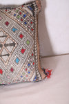 Moroccan rug pillow 14.7 INCHES X 22 INCHES