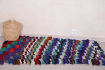 Wonderful Boucherouite Carpet 2.8 X 5.3 Feet