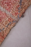 Vintage handmade runner rug 3 FT X 6.9 FT