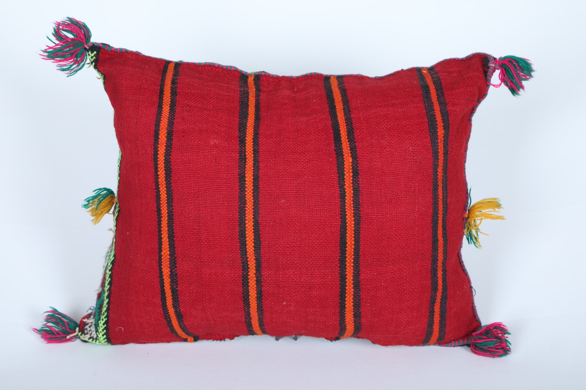 Vintage Moroccan Kilim Pillow  14.5 INCHES X 18.5 INCHES