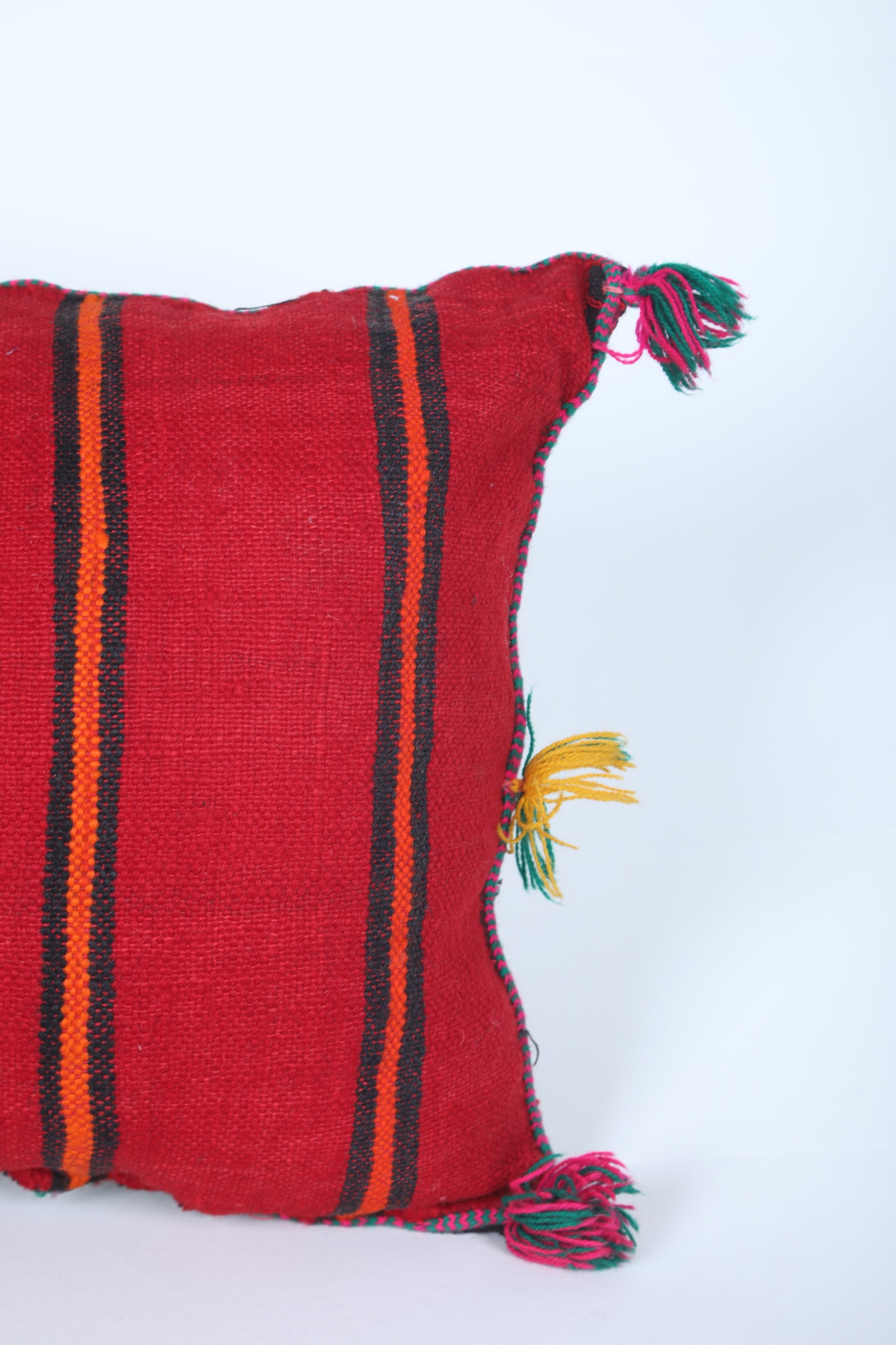 Vintage Moroccan Kilim Pillow  14.5 INCHES X 18.5 INCHES